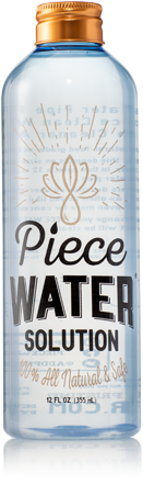 Piece Water Solution 12oz
