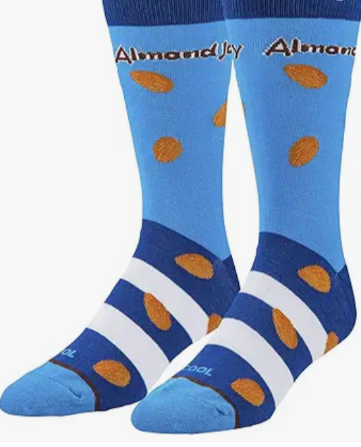 CRAZY SOCKS - ALMOND JOY SOCKS