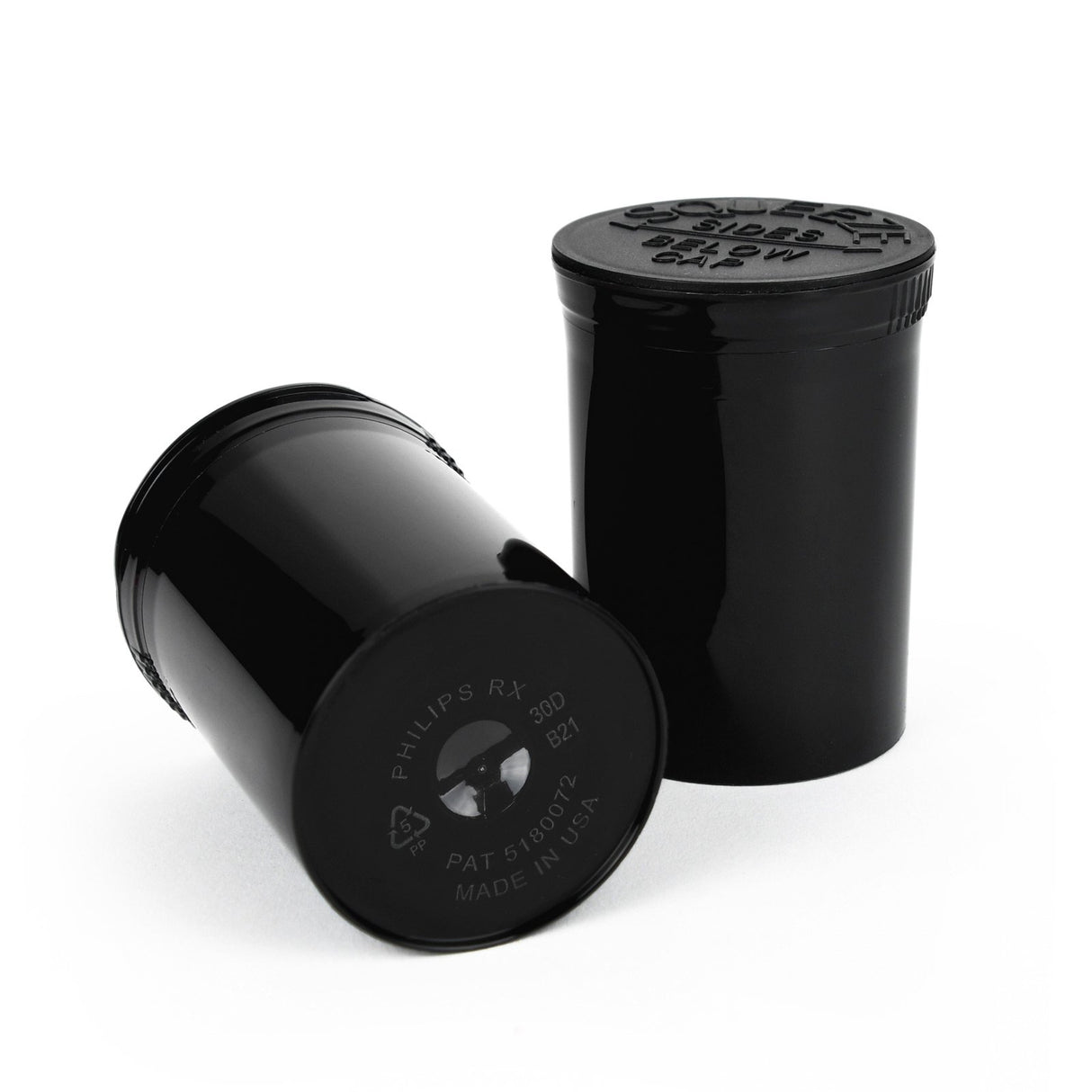 Philips Rx 30 Dram Pop Top Vials – 150ct Box Assorted Colors