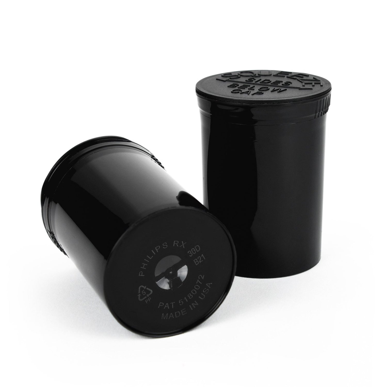 Philips Rx 30 Dram Pop Top Vials – 150ct Box Assorted Colors