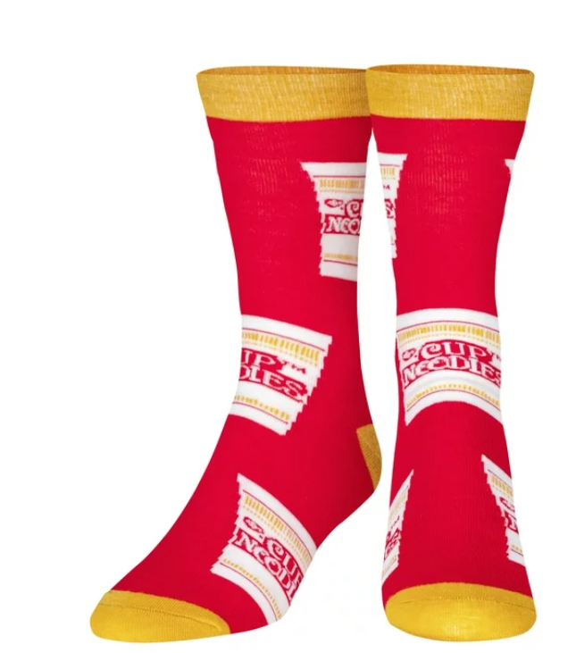 CRAZY SOCKS - CUP NOODLES