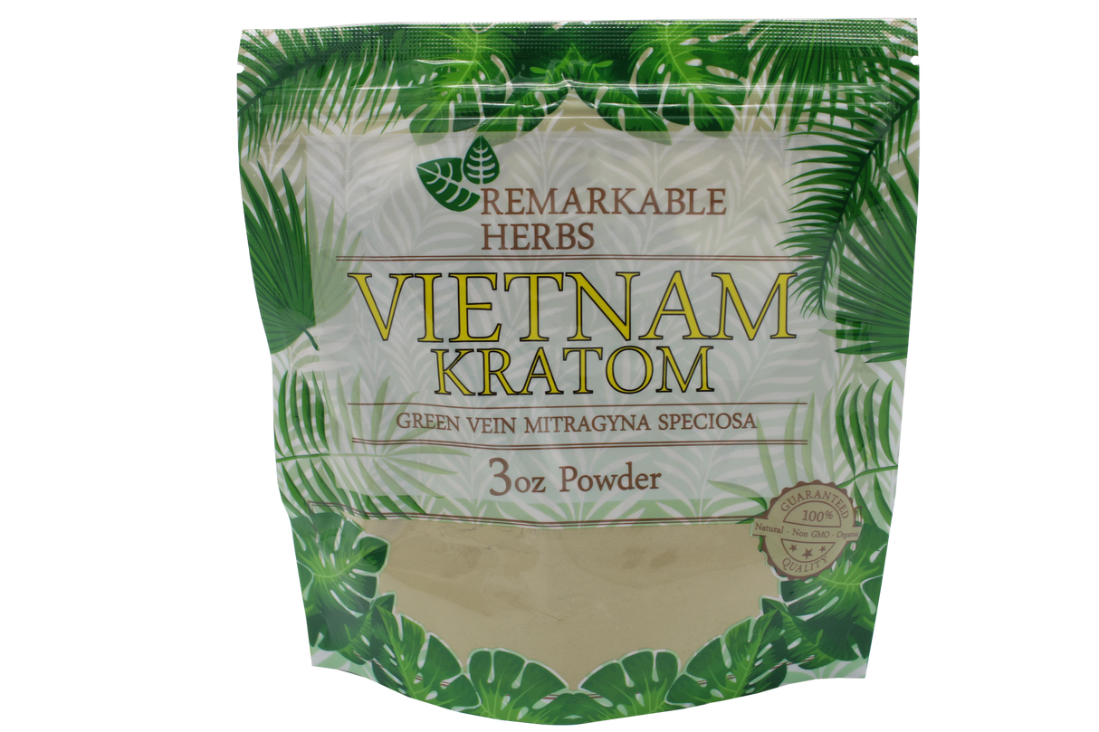 Remarkable Herbs Kratom 3OZ Powder