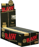 RAW Classic Black Rolling Papers Single Wide 25ct