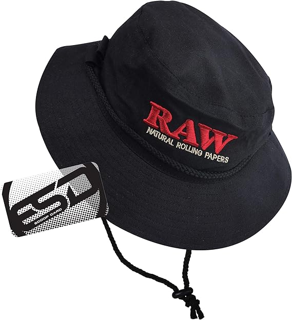 RAW SMOKERMANS HAT - BLACK