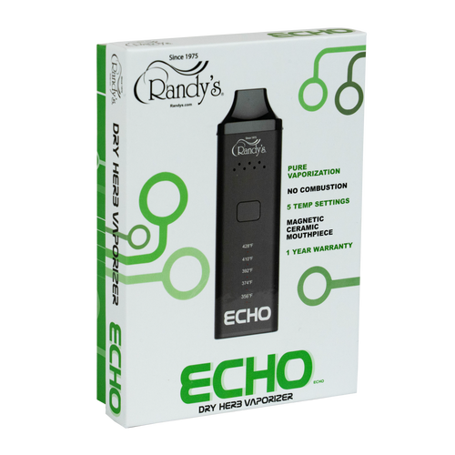 Randy's - Echo Dry Herb Vaporizer - Black