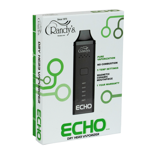 Randy's Echo Dry Herb Vaporizer - Silver