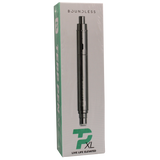 front view of the boundless P XL dab pen, made with machined premium materials for a durable construction it is powerful giving a heightened experience to customers.