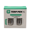 front view of the terp pen XL replacement coils by boundless. Made to return your performance and flavor to factory standards. and get the most out of your premium concentrates.