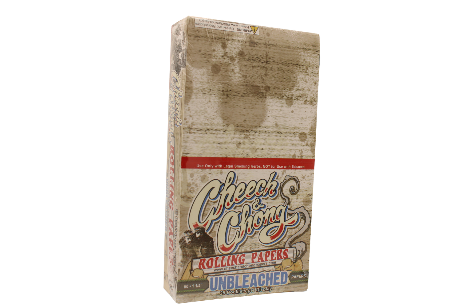 Cheech and Chong 1 1/4 Hemp Rolling Papers 50ct 25pk