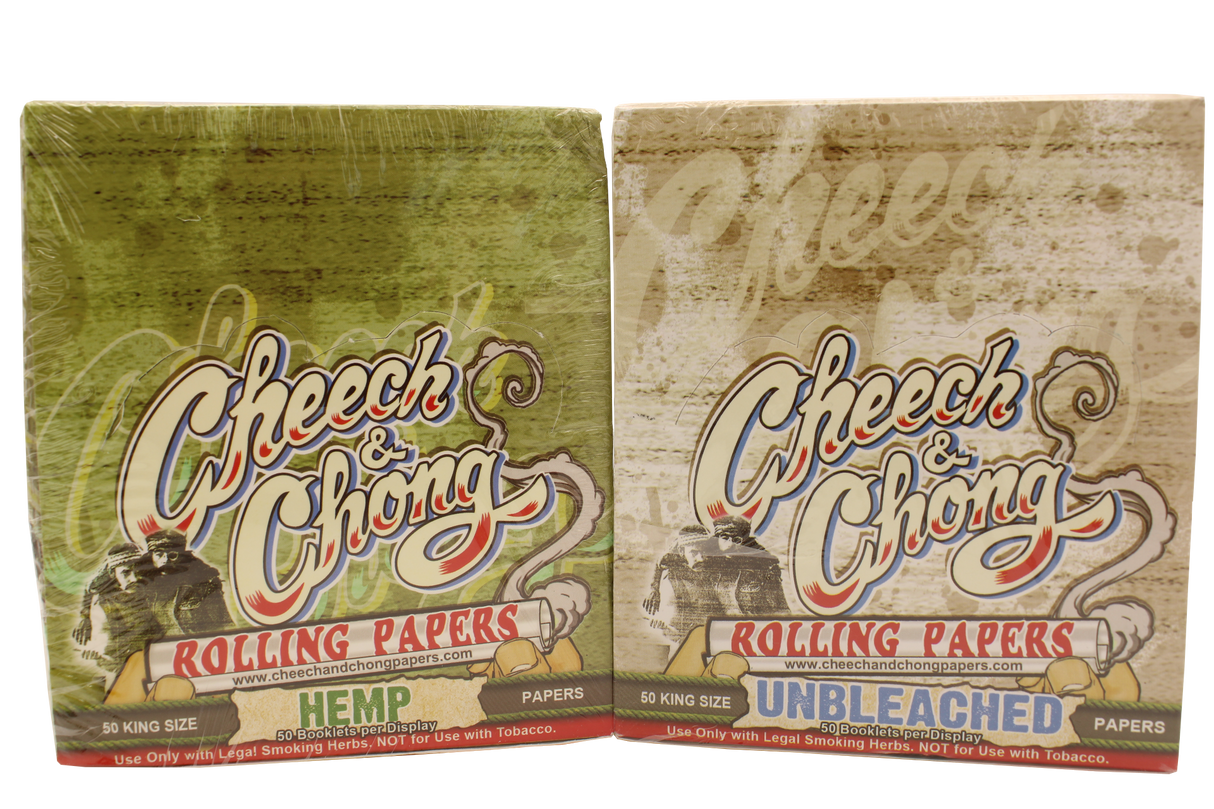 Cheech and Chong King Size Rolling Papers 50ct 25pk