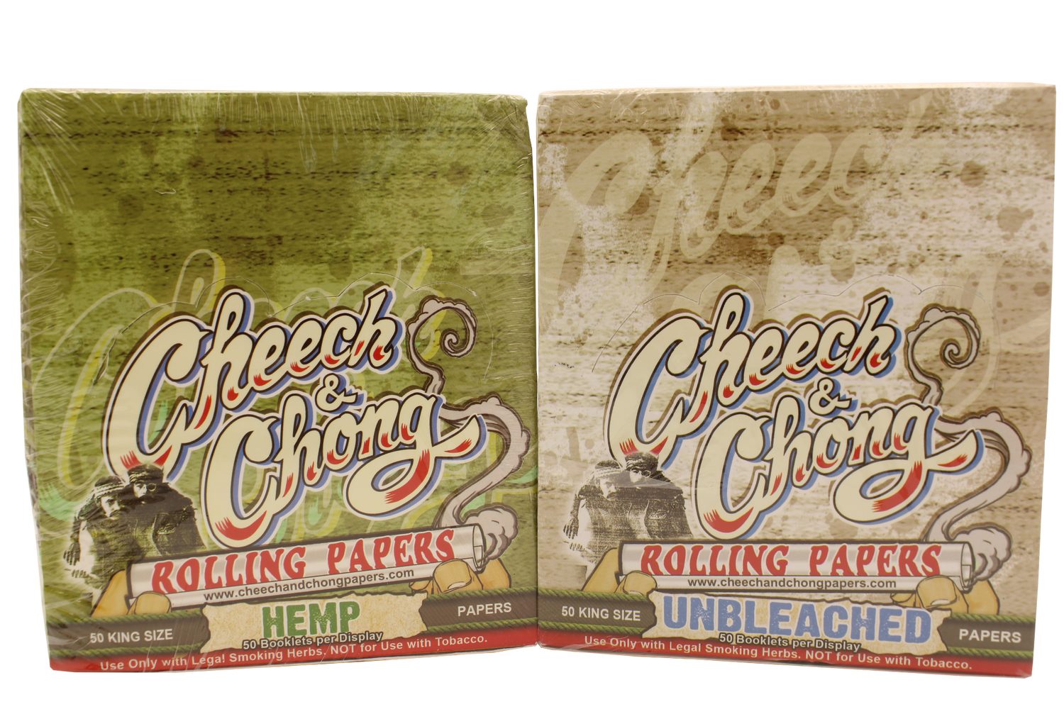 Cheech and Chong King Size Rolling Papers 50ct 25pk