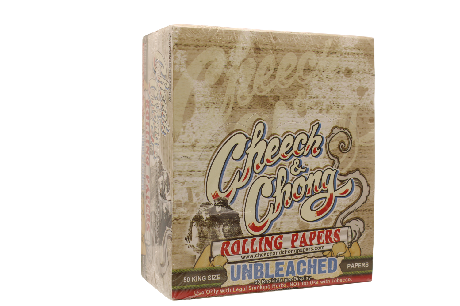 Cheech and Chong King Size Rolling Papers 50ct 25pk