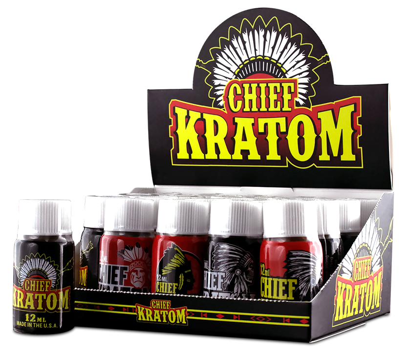 Chief Kratom Liquid Extract 12ml -12ct