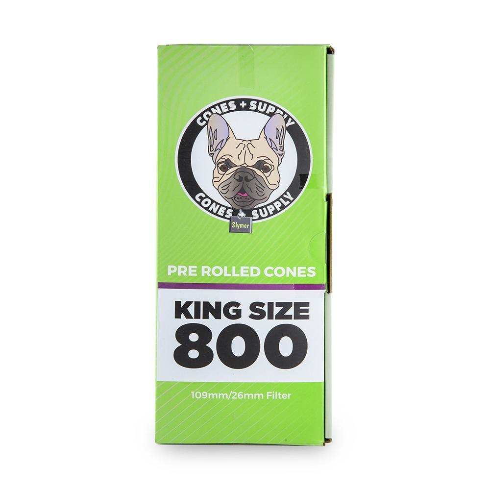 Cone + Supply - Organic Hemp King Size Cones 800ct