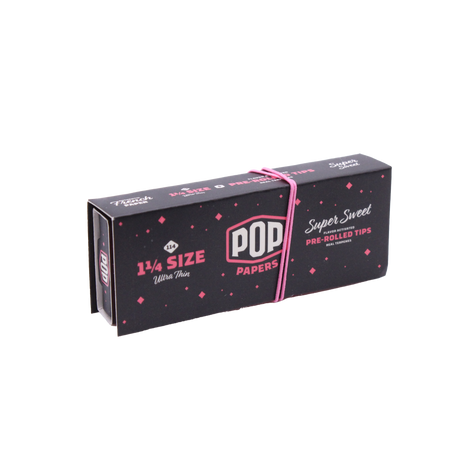 POP 1 1/4 Rolling Papers and Tips 24ct 24pk