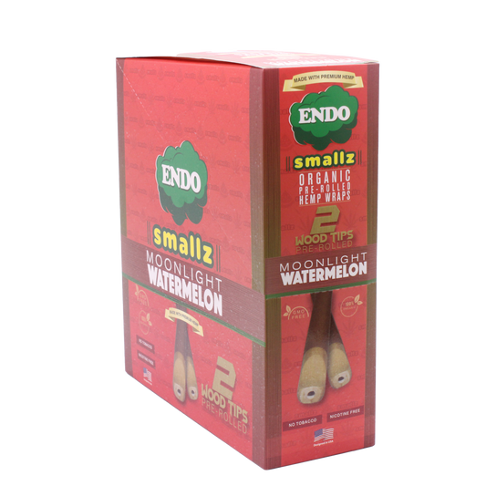 Endo Smallz Pre-Rolled Hemp Wraps - 15 CT