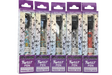 front view of multiple Fly fresh twist vaporizer batteries. showcased in multiple different styles.