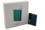 front view of the hamilton devices palm. a long lasting and premium feel vaporizer that fit in the palm for a lowkey experience on the go.