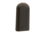 angled view of the Tombstone vaporizer battery a dual cartridge battery able to carry two cartridges for more customizable cloud while also able to store the cartridges for safe storage. able to make strain combinations with twice the vapor production.