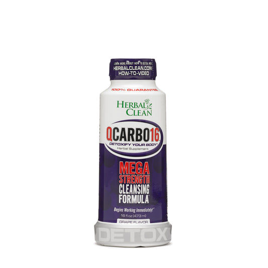Herbal Clean - Qcarbo16 Mega Strength Cleansing Formula