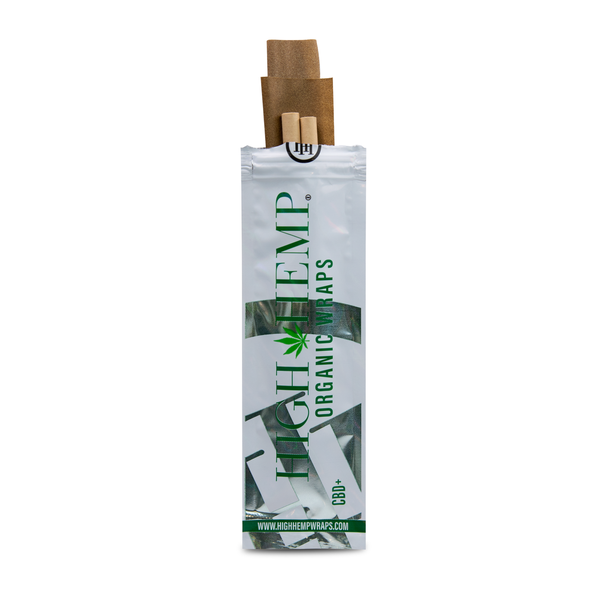 individual package of the High Hemp Organic Herbal Hemp Wraps.