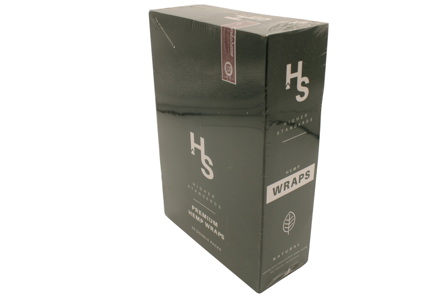Higher Standards Premium Hemp Wraps 2ct 25pk