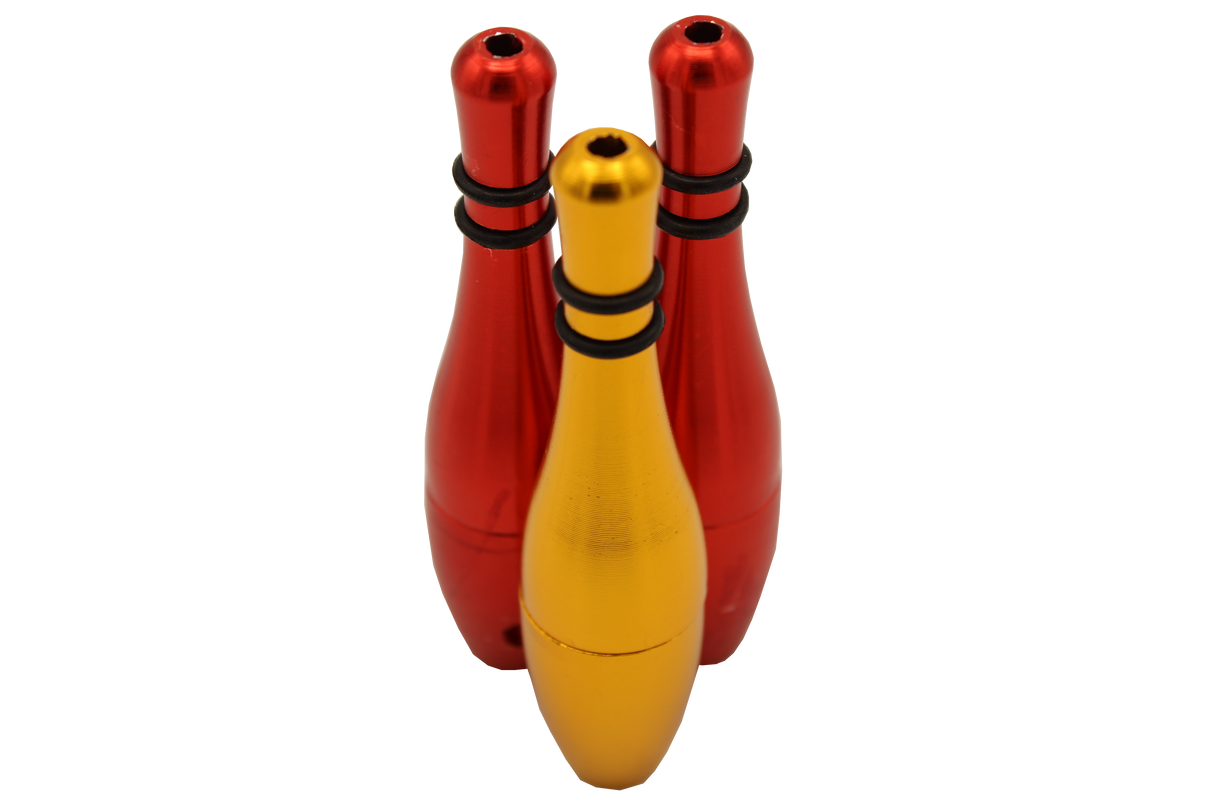 Metal Hand Pipe Bowling Pin Design