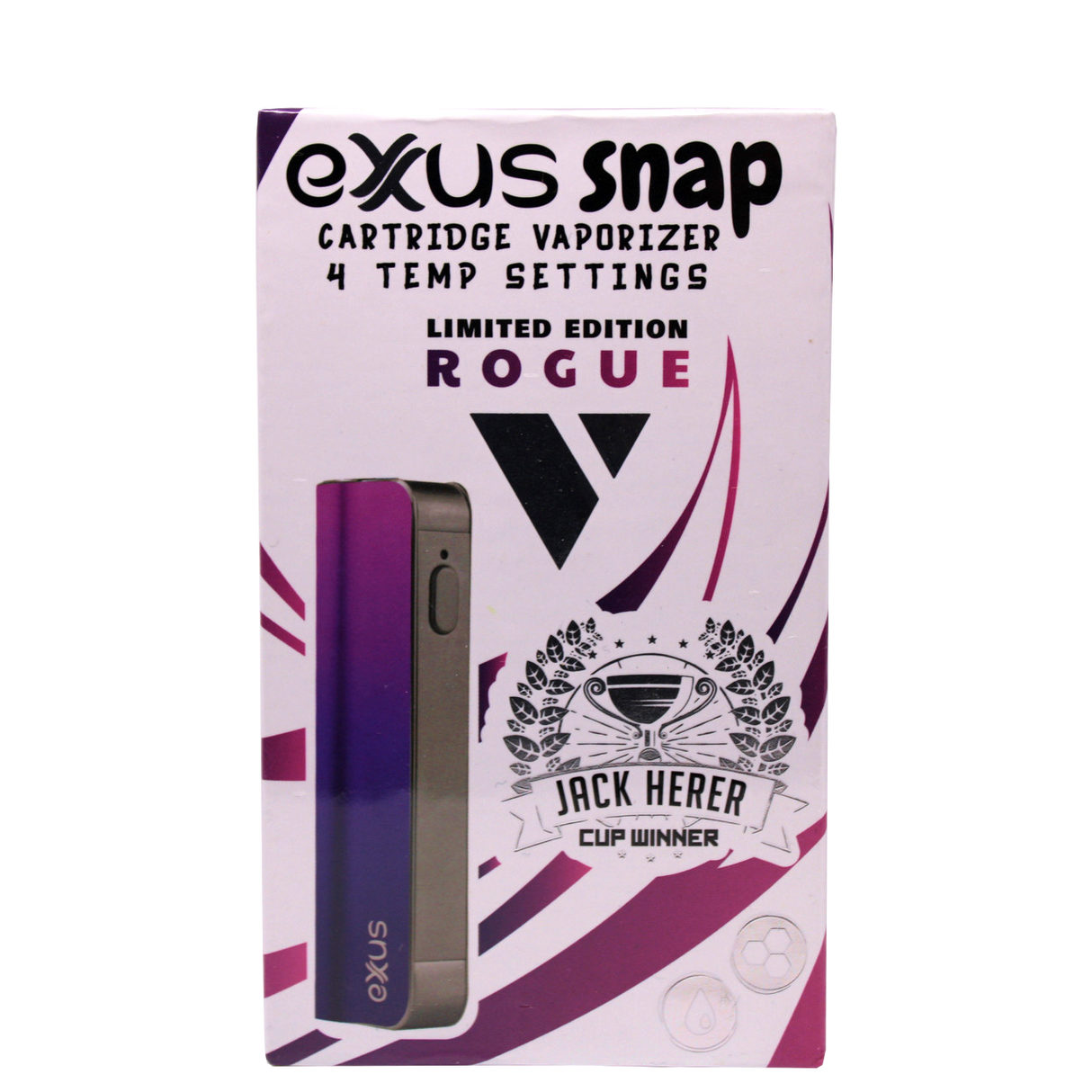 Exxus - Snap Cartridge Vaporizer 4 Temp Settings