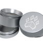 Wolf Traditional 4-Piece Herb Grinder Small 1.5"