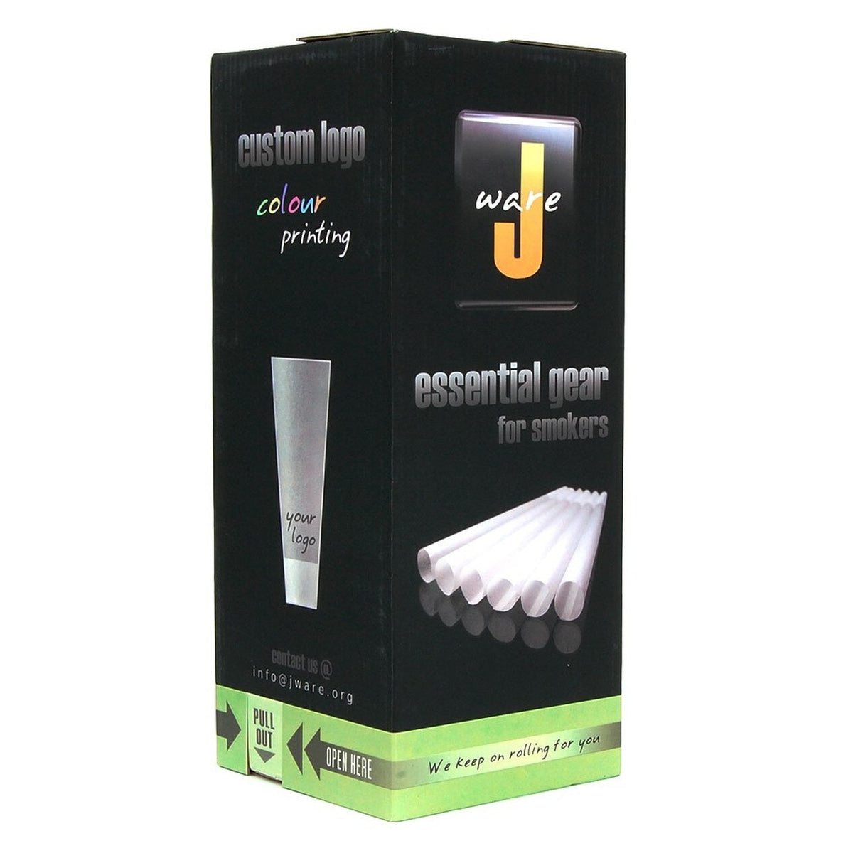 J Ware King Size Cones 800 ct
