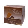 front view of the king palm rose gold cones. Using rose petals cleaned with purified water each smoke gives a sweet natural flavor.