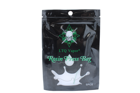 front view of the TQ Vapor Rosin Press bags, made of durable materials and improved architecture for superior production with higher and faster yields.