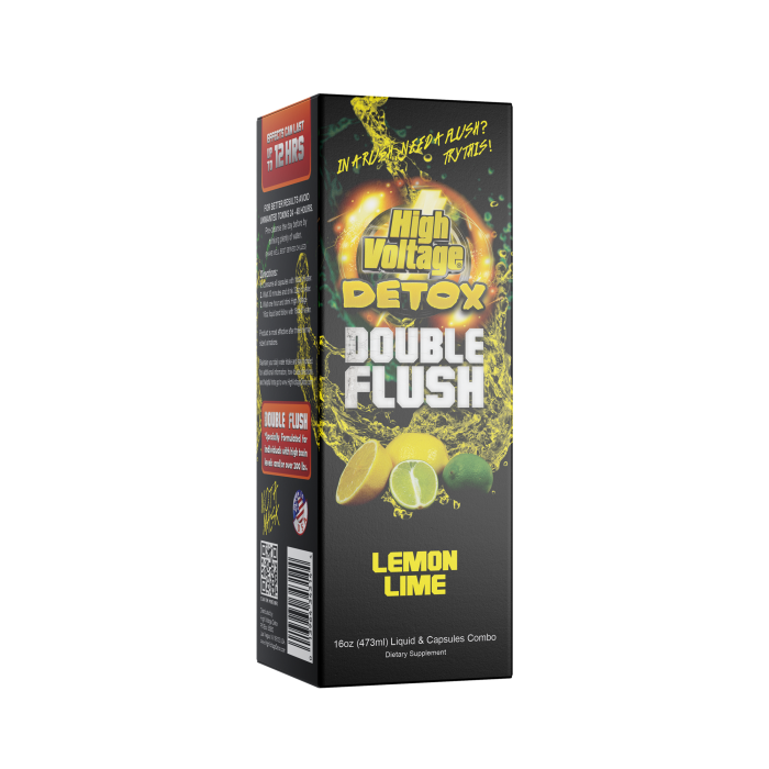 High Voltage Detox Double Flush