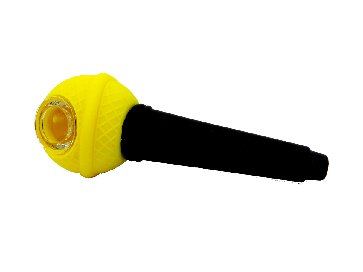 Microphone - Silicone Hand-Pipe