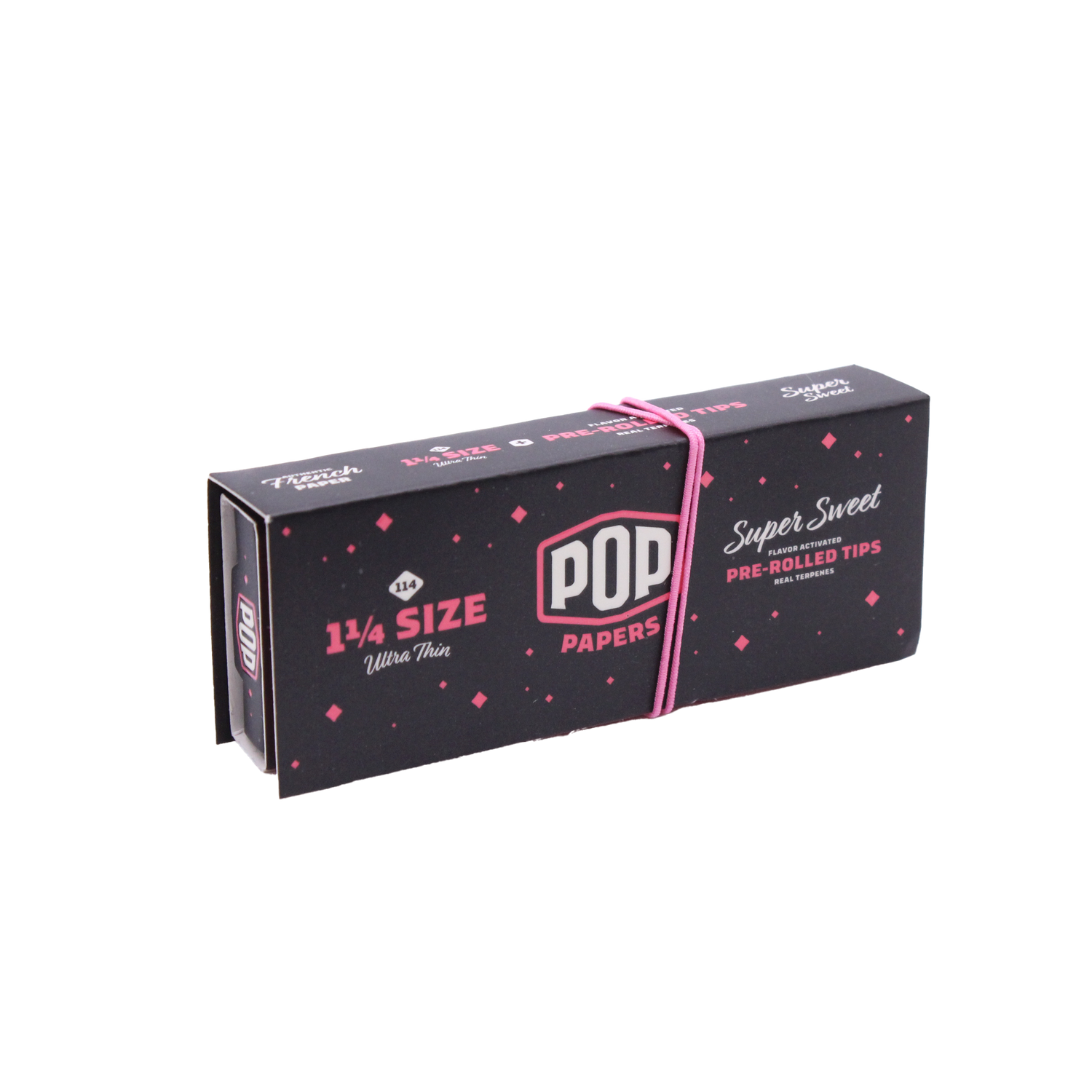 POP 1 1/4 Rolling Papers and Tips 24ct 24pk
