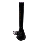 side view of the phoenix star 13.5" bong made from high quality glass. with two percolators for high filtering and vapor concentration