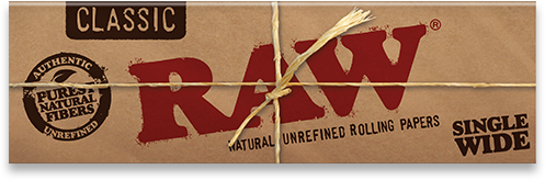 Raw - Classic Rolling Paper Single Wide - 50 ct.