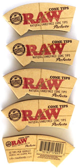 view of multiple RAW perfecto cone tips packs.