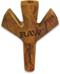 front view of the RAW trident, a limited edition novel accessory for smokers from RAW