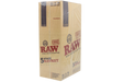 front view of the RAW 5 stage RAWket display box. A product with 5 different cone sizes in one package to enjoy any length of session.