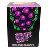 front view of the RAW Grape infused cones. made with quality RAW materials with infused smooth grape flavor for a unique experience. 