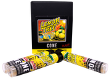 product view of the RAW lemon tree cones. bringing RAWs quality with Lemon Trees well known flavor profiles for a pure and citrus flavor smoking experience.