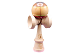 front view of the RAW Kendama, a limited edition toy requiring finesse and skill to impress your friends.