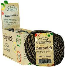 Randy's 100ft Hempwick Bundles 6ct Display