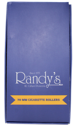 top view of the Randy's 70mm rolling machine display box. A simple but effective rolling machine providing the perfect roll consistently.