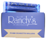 front view of the Randy's 79mm rolling machine display box. A simple but effective rolling machine providing the perfect roll consistently.
