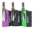front view of the Randy's charm vaporizer, made to be useable with all standard cartridges while being compact and handy.