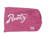 front view of pink carrying bag for the Runtz Pink LED rolling tray.