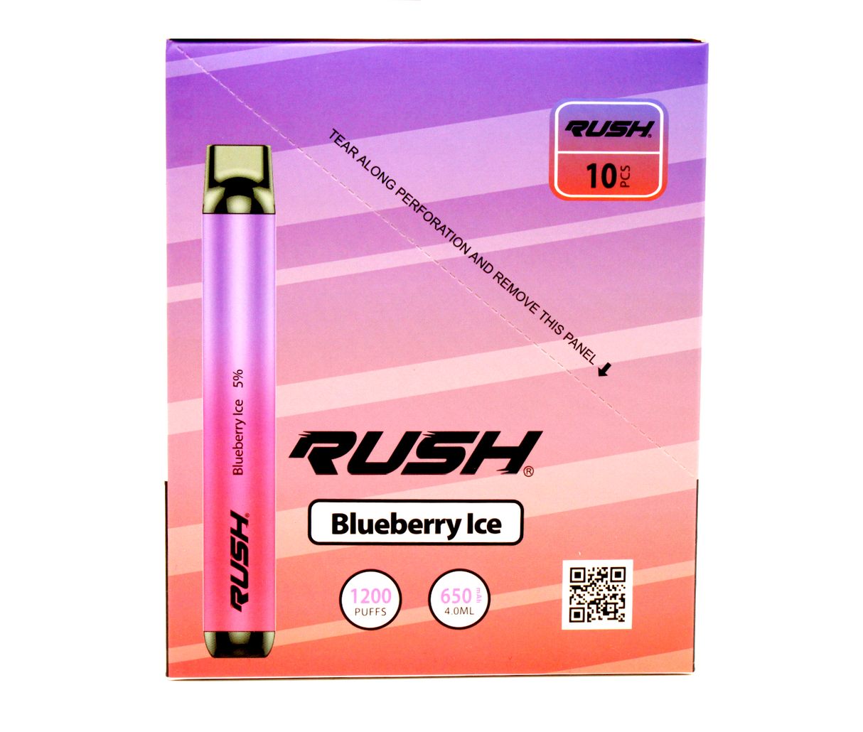 Rush - Disposable Tobacco Free Nicotine - 10ct Box