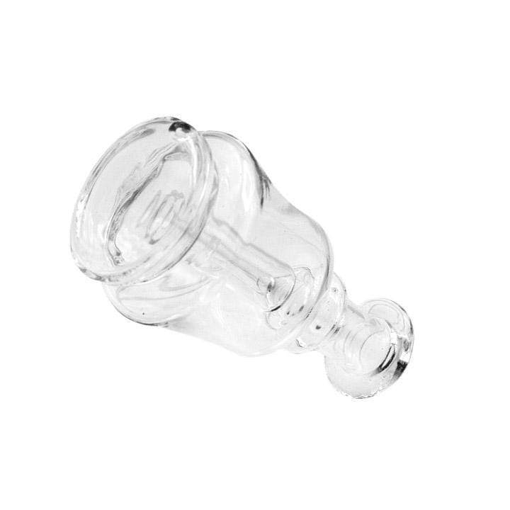 bottom and profile view of the SOC replacement bubbler. A reliable replacement for damaged bubbler on for a SOC branded vape.